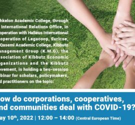 How corporations, cooperatives and communities deal with covid-19?