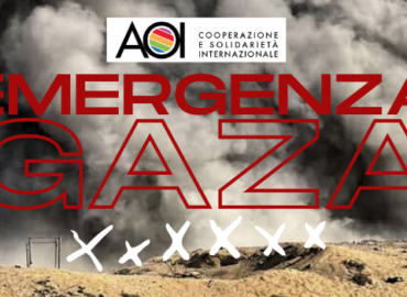 AOI EMERGENZA GAZA: RACCOLTA FONDI PER PORTARE AIUTI UMANITARI ALLA POPOLAZIONE