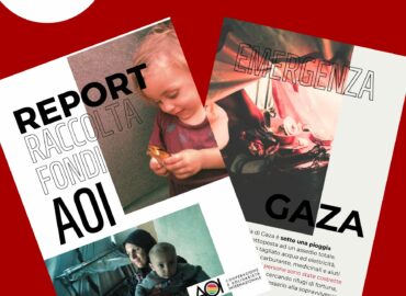 AOI Emergenza Gaza: Report della Raccolta Fondi per aiutare la popolazione
