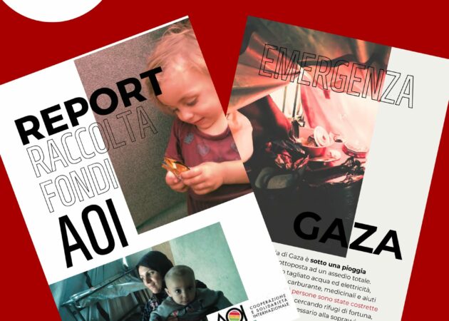 AOI Emergenza Gaza: Report della Raccolta Fondi per aiutare la popolazione