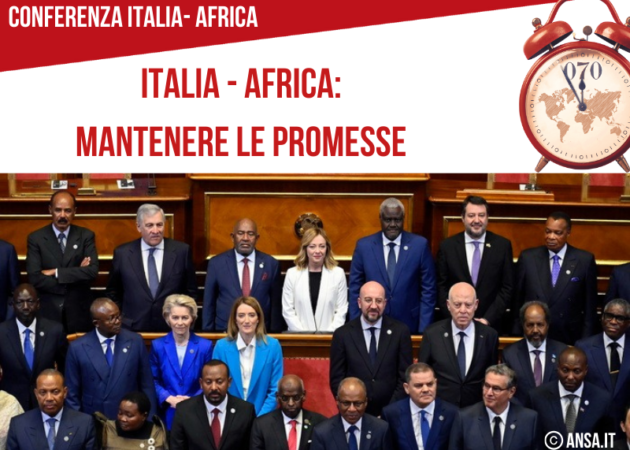 Campagna 070 – Conferenza Italia- Africa: mantenere le promesse
